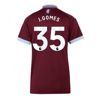 Aston Villa Joao Gomes #35 Maglia Gara Casa Repliche 2026-27 Donna Maniche Corte